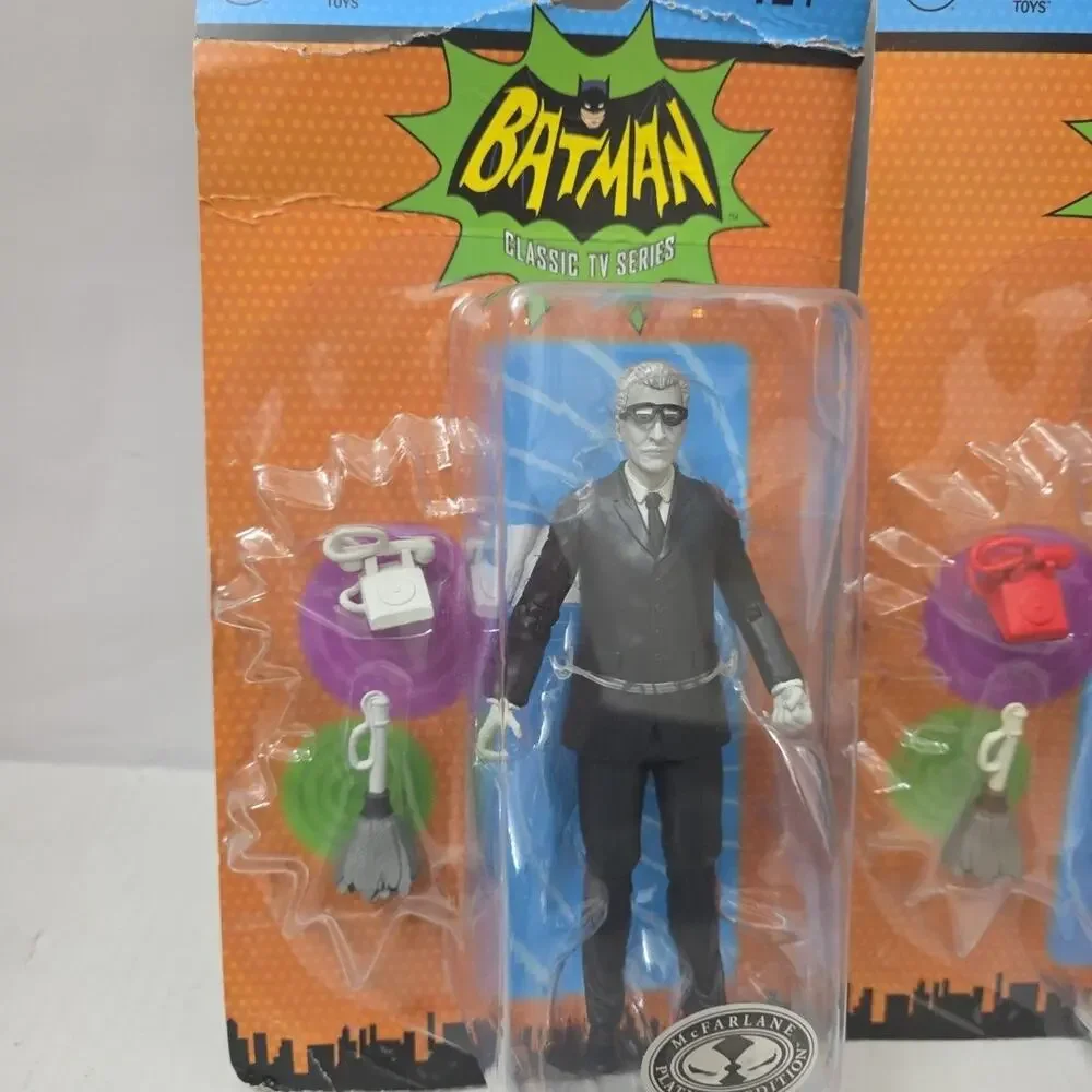 McFarlane DC Retro Batman '66 Alfred Pennyworth CHASE PLATINUM RARE And Regular